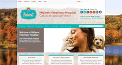 Desktop Screenshot of midwestvethospital.com
